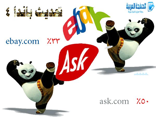 تأثر كل من موقع ask وموقع ebay