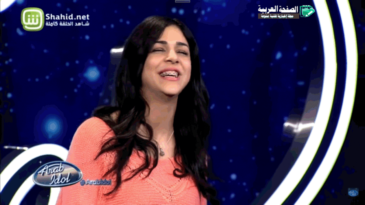 نسرين الصافي برنامج عرب أيدول 5-11-2016